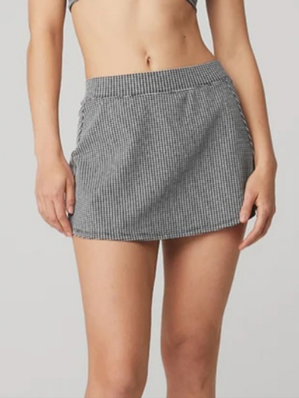Alo Yoga Houndstooth Tennis Skirt Skort - Picture 2 of 9